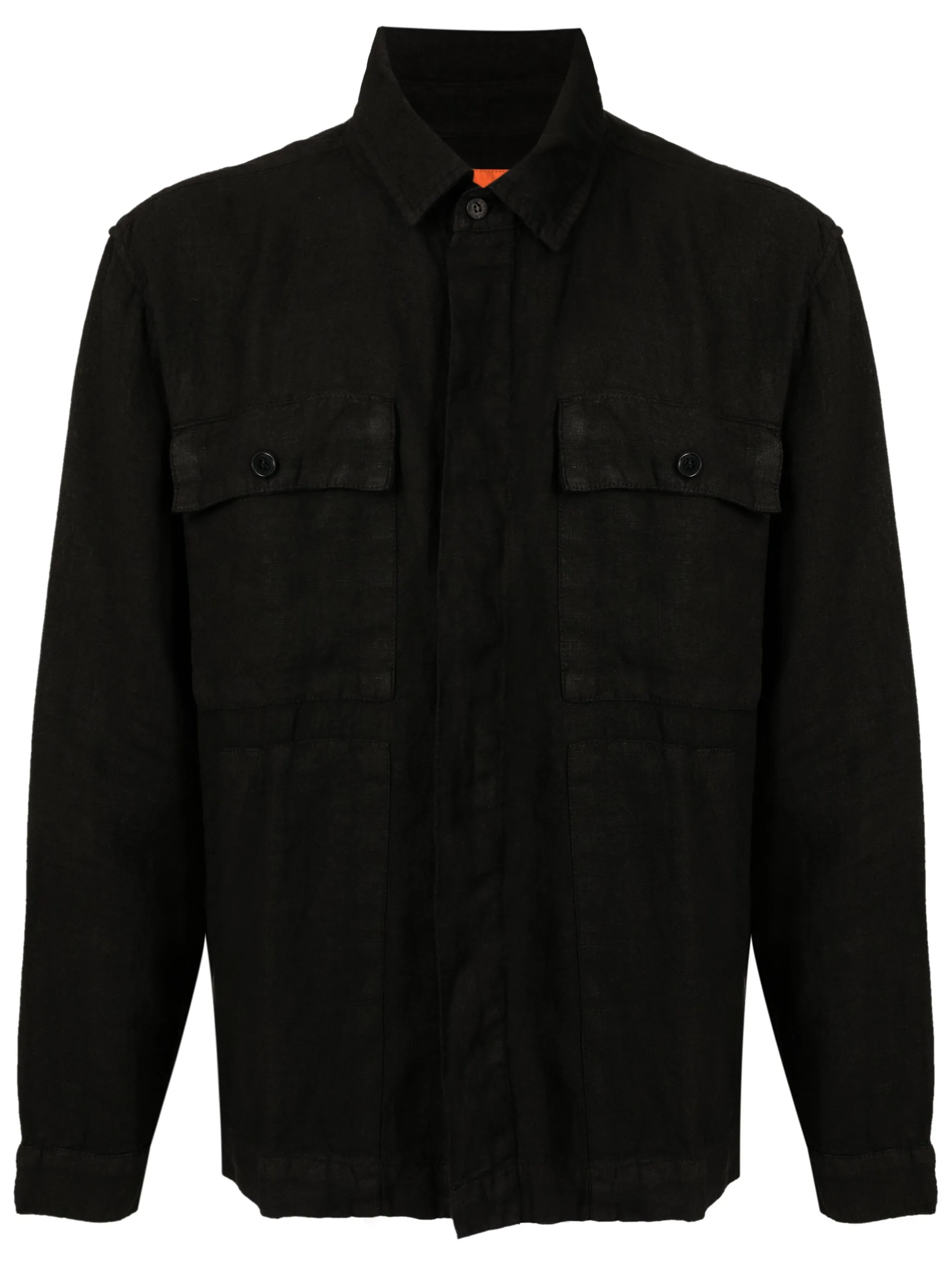 

Рубашка с нашивкой-логотипом Osklen, черный