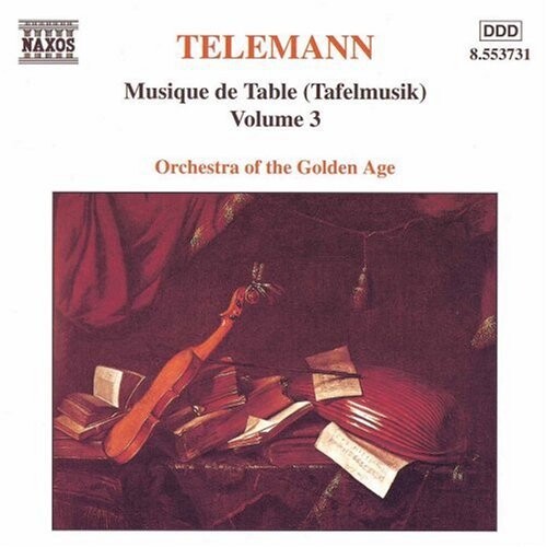 

CD диск Telemann / Orchestra of the Golden Age: Musique de Table 3