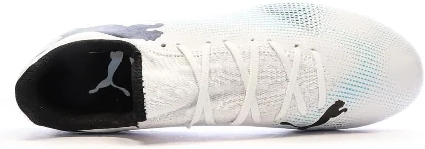Мужские кроссовки PUMA Future 7 Play для мягкого грунта, белые, артикул 107722-01 — фото 4