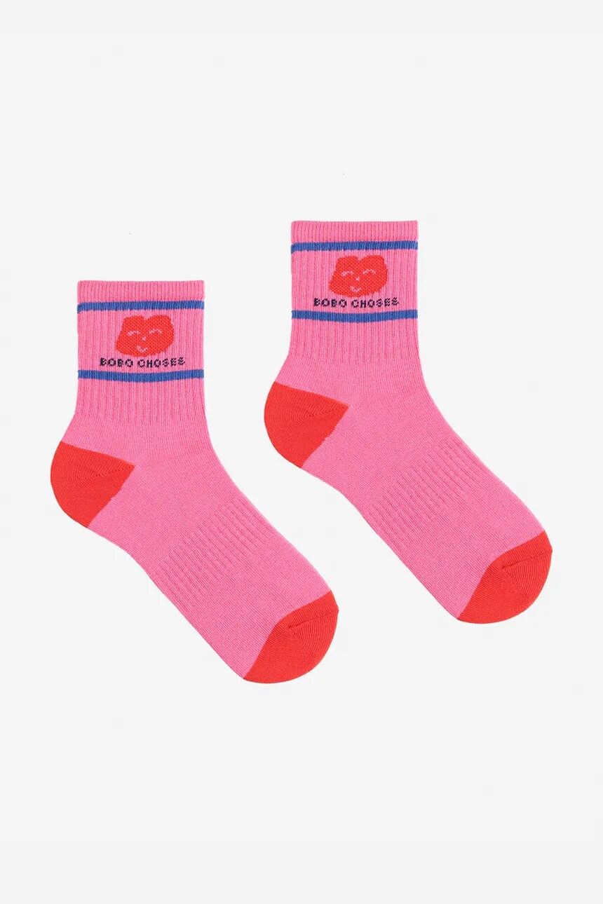 

Детские носки Joyful Face Bobo Choses, розовый