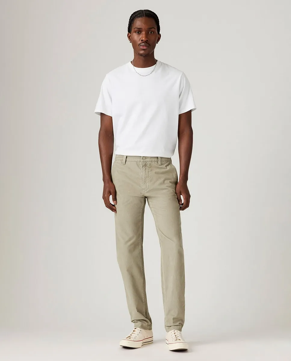 

Мужские брюки чинос regular XX Std из вельвета Levi's, серый