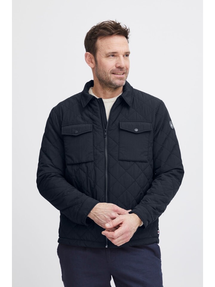 

Зимняя куртка FQ1924 Steppjacke FQJacob quilt light weight jacket 21900617, темно-синий