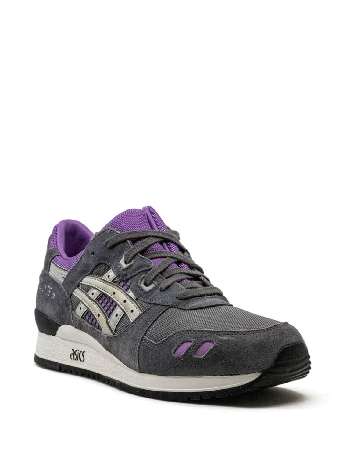 Кроссовки Asics Gel-Lyte 3, темно-серый/фиолетовый — фото 2