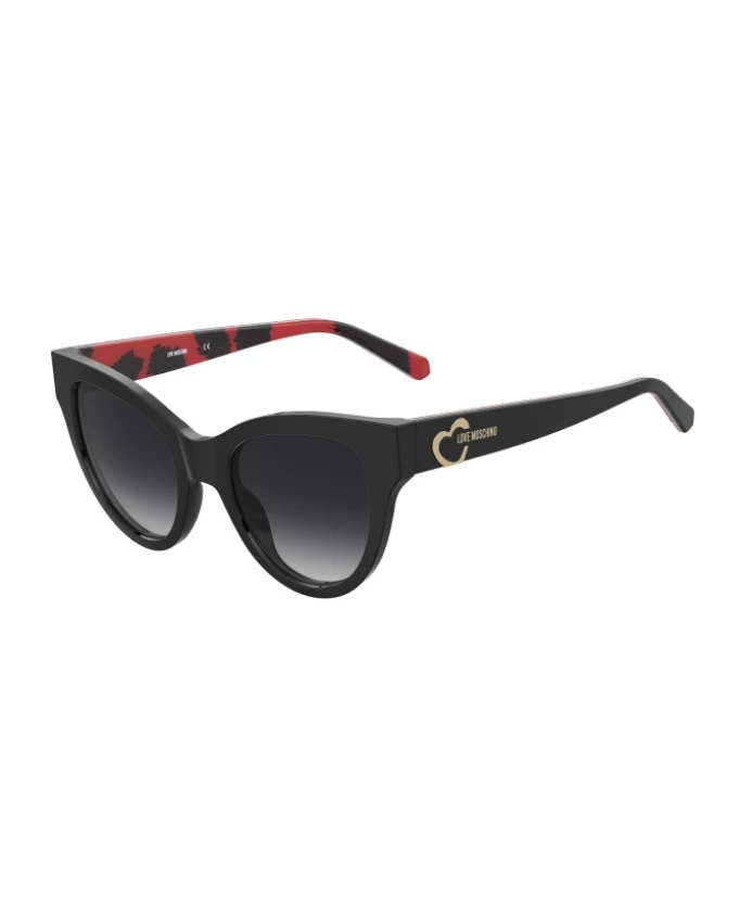 

Женские солнцезащитные очки из ацетата Love Moschino, черный