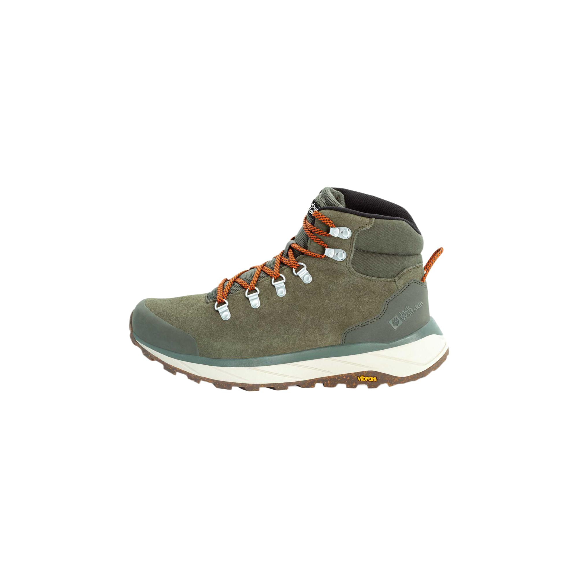 

Мужские износостойкие высокие походные ботинки Terraventure Coverage Jack Wolfskin, хаки/оранжевый/4788