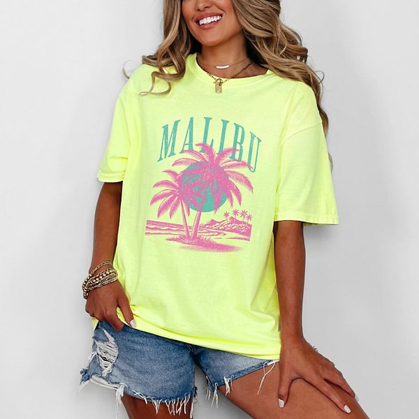 

Футболка Retro Malibu с пальмой, окрашенная в стиле garment dyed Simply Sage Market, Lemon, Зеленый, Футболка Retro Malibu с пальмой, окрашенная в стиле garment dyed Simply Sage Market, Lemon