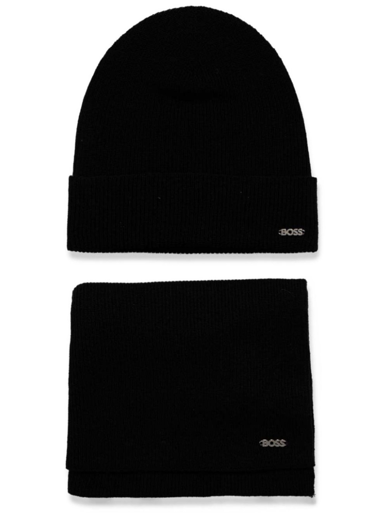 

BOSS комплект Livi из шапки бини и пинеток, черный