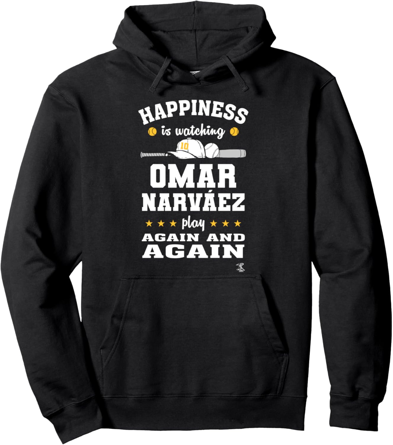 

Худи Omar Narbaes Happy is Watching Game Day, черная Ballpark Mvp, Черный, Худи Omar Narbaes Happy is Watching Game Day, черная Ballpark Mvp