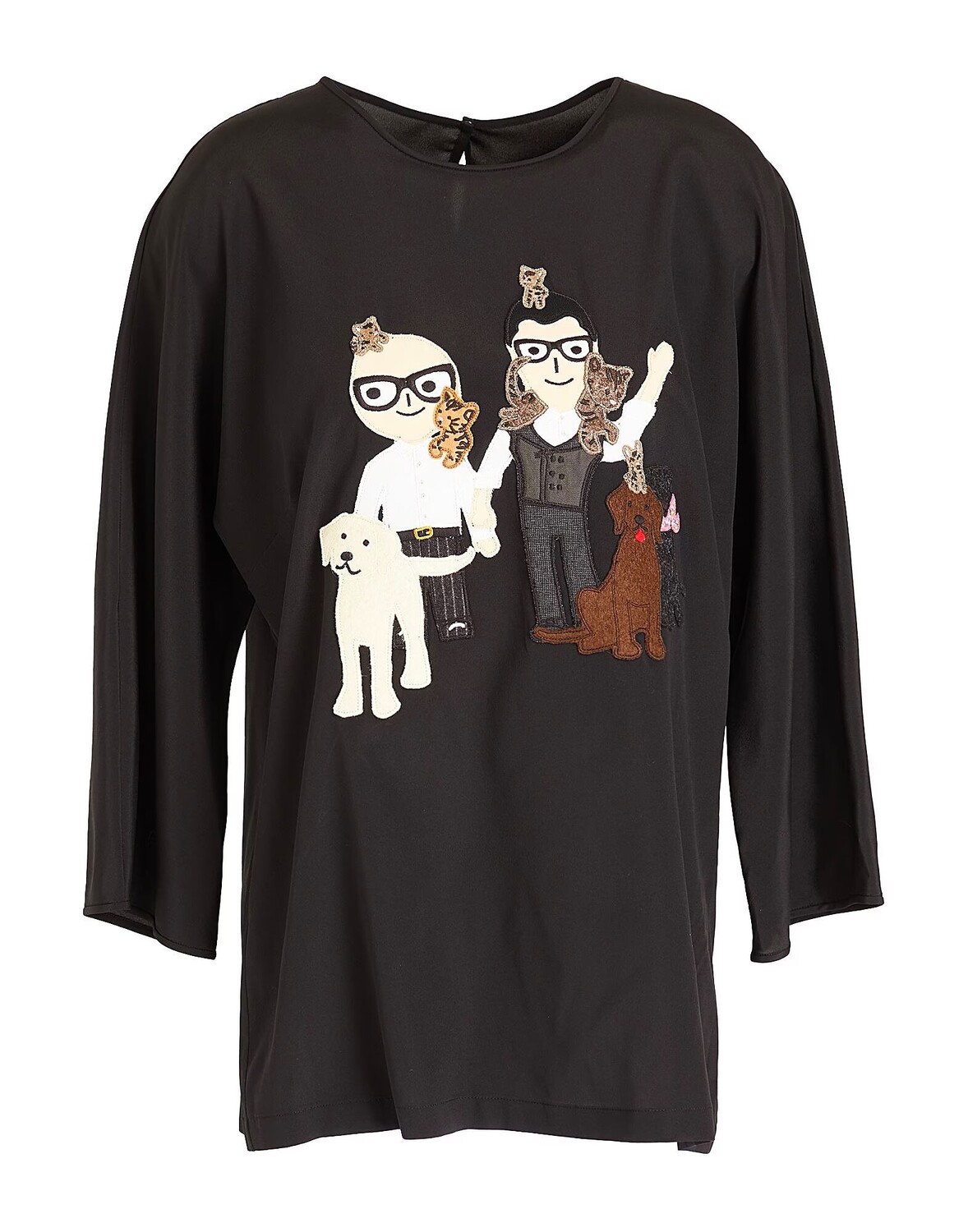 

Топ Dolce&Gabbana, черный