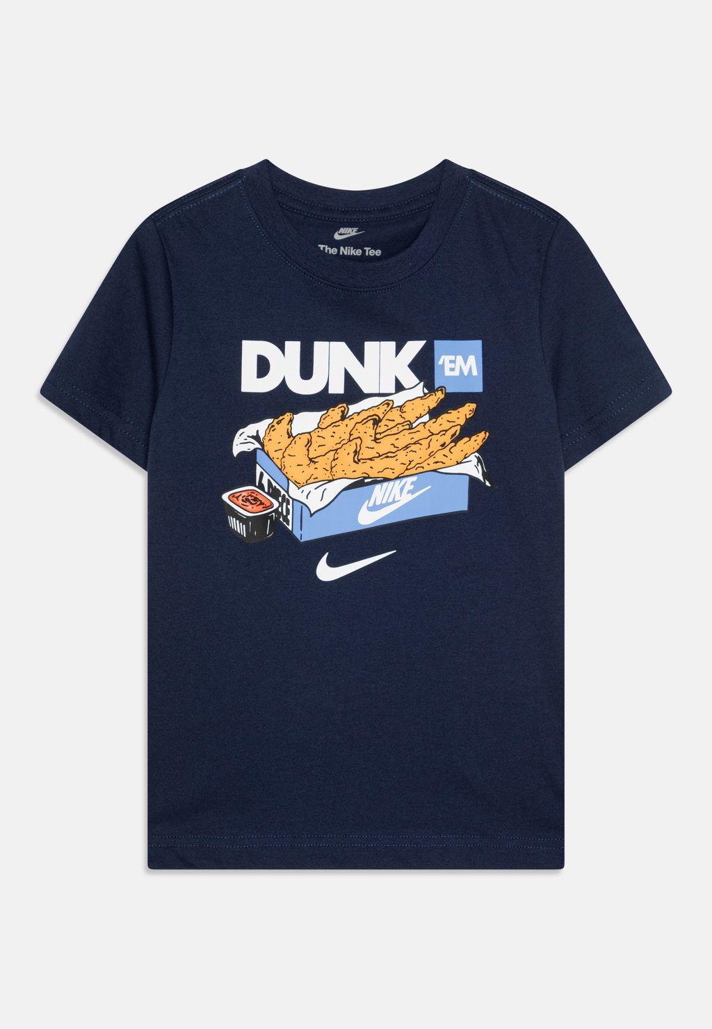 

Футболка с принтом DUNK EM TENDERS TEE Nike Sportswear, темно-синий