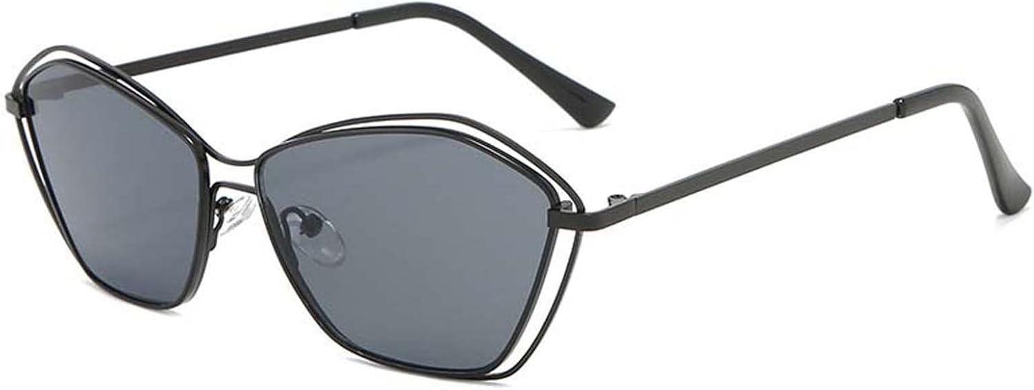 

Солнцезащитные очки XINXIN в стиле ретро-панк с металлическим оправой, маленькая оправа, для отдыха на природе и пляже, для мужчин и женщин (Цвет: A, Размер: Средний), A