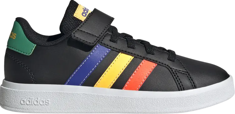

Кроссовки Grand Court J 'Black Colorblock', черный