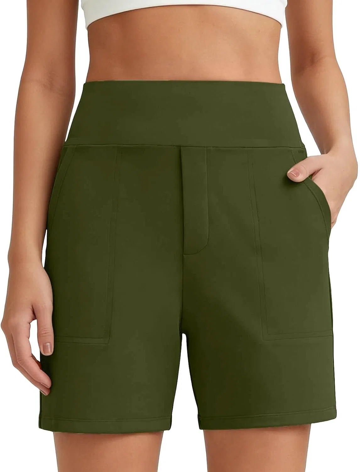 Женские шорты карго Active, Army Green