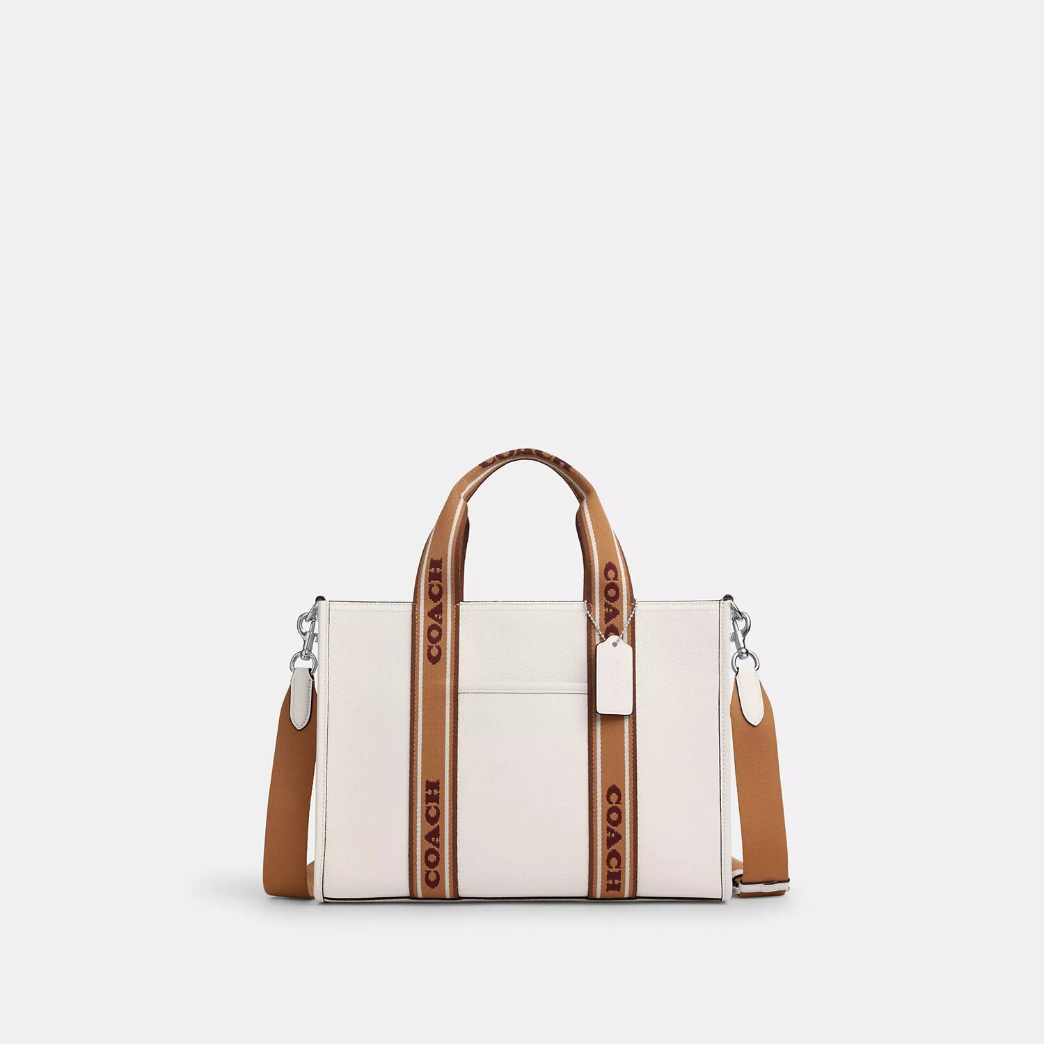 

Сумка-тоут Smith Outlet Coach Outlet, цвет Silver/Chalk Multi