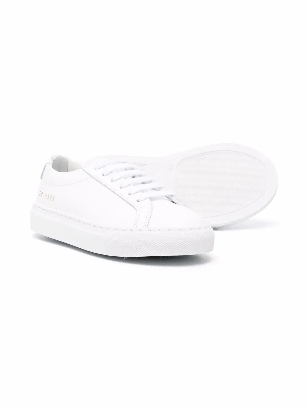 Оригинальные низкие кроссовки Achilles Common Projects, белый — фото 2
