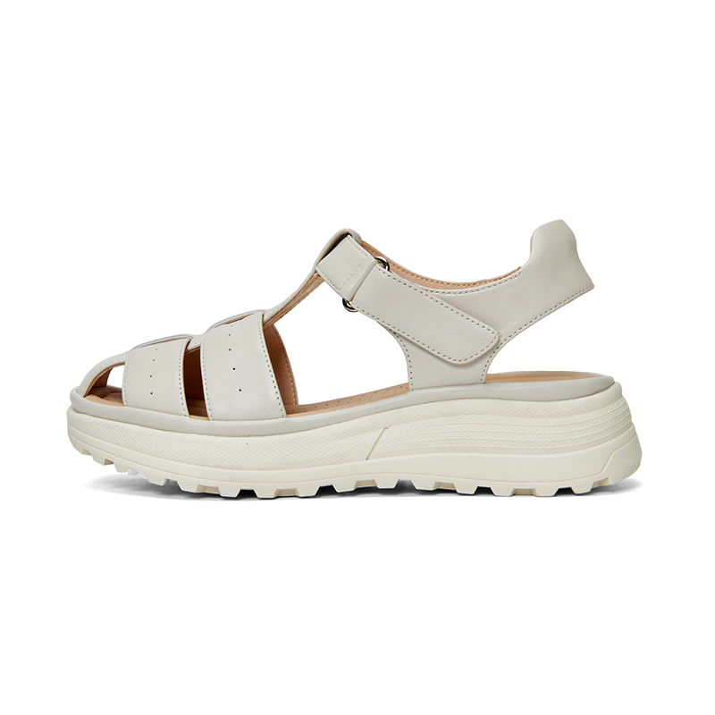 Женские сандалии Roman Sandals PT'SON, экрю