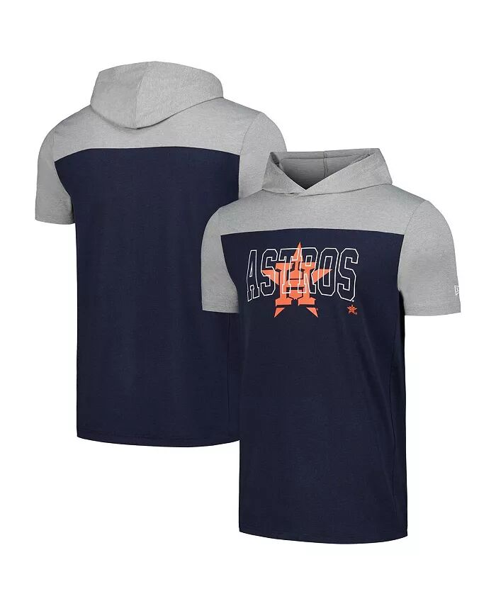 

Мужская темно-синяя футболка с капюшоном Houston Astros Active Brushed New Era