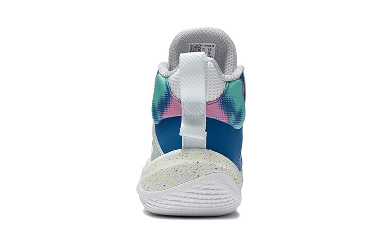 Баскетбольные кроссовки Pioneer Team Kids GS High-top Brilliant Purple Red/Jade Frost Green/Cobalt Blue Lining Young — фото 4