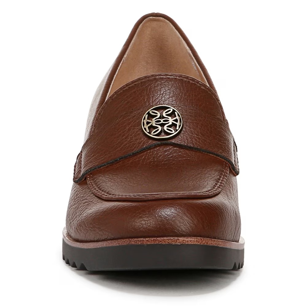 Туфли-лодочки на танкетке Lifestride, dark tan faux leather — фото 3