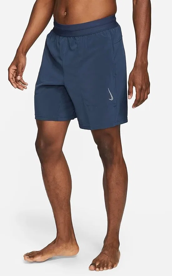 Мужские шорты Nike Yoga Dri-FIT, темно-синие — фото 3