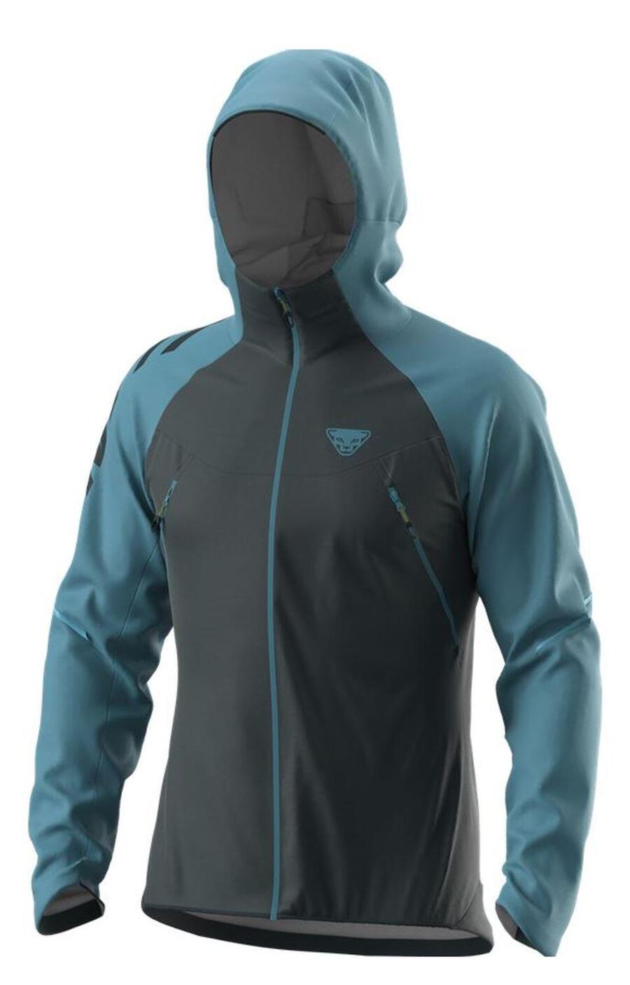 

Мужская жесткая куртка Dynafit RIDER 3L Штормово-синяя