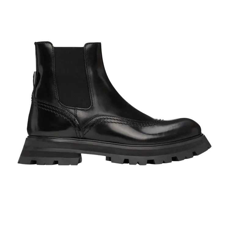 Ботинки Alexander McQueen Wmns Wander Chelsea Ankle Boot, черный