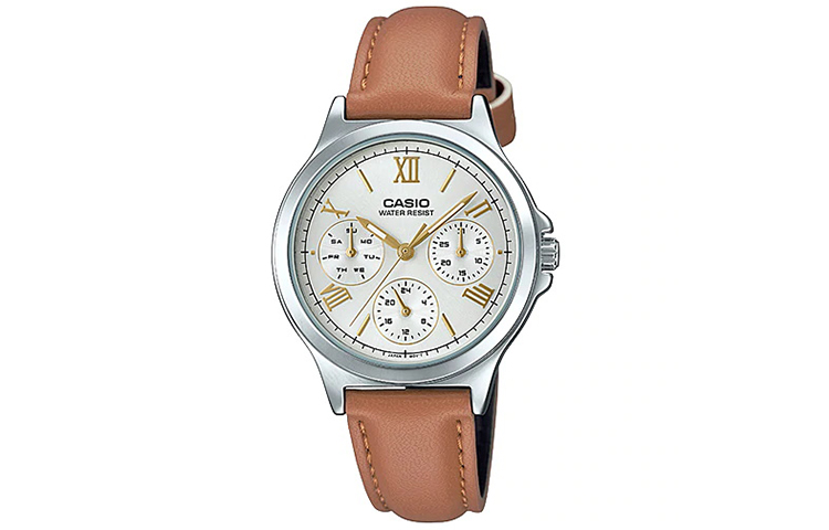 

CASIO Часы Women's Standard Series Silver Watch LTP-V300L-7A2