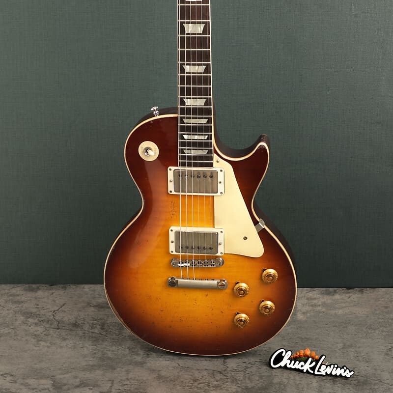 

Электрогитара Gibson Murphy Lab 1959 Les Paul Standard - Ultra Heavy Aged Iced Tea Burst - CHUCKSCLUSIVE - #922874