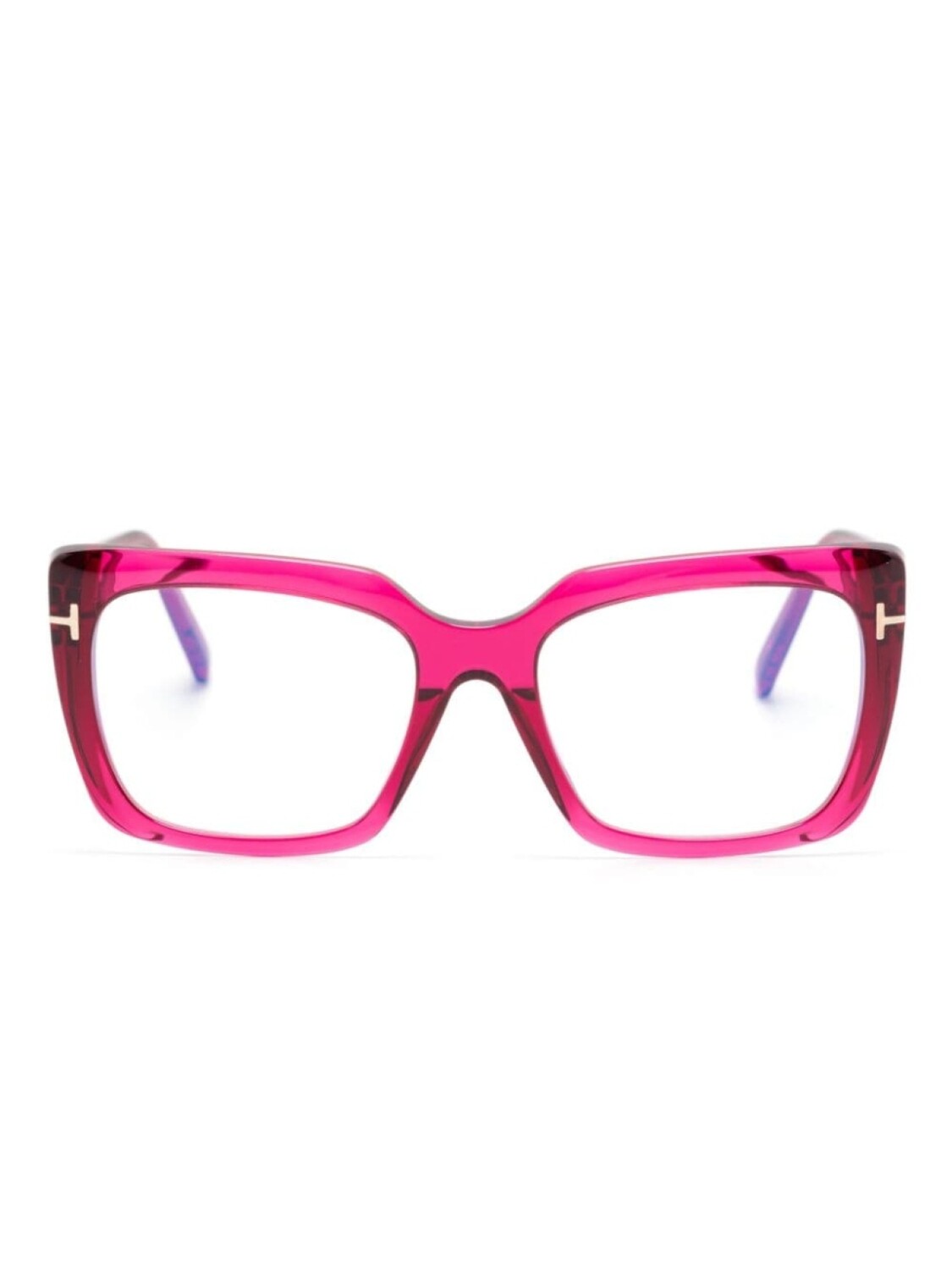 

TOM FORD Eyewear очки FT5992B в прямоугольной оправе, розовый