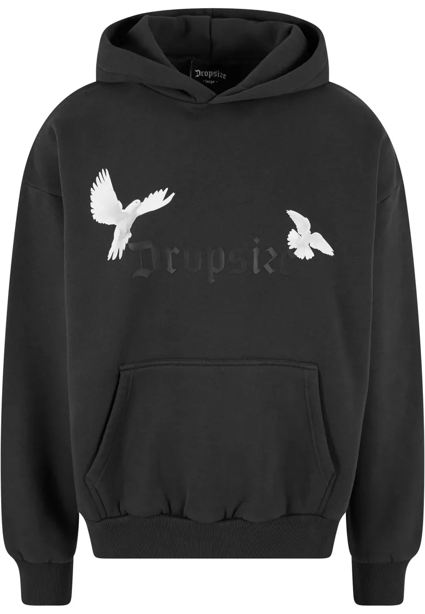 

Толстовка с капюшоном Dropsize " Dropsize Men's Heavy Oversize Doves Hoodie", черный