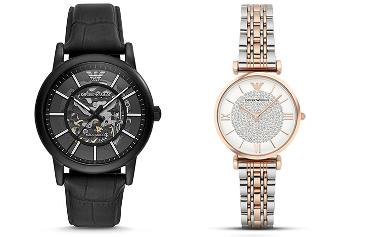 

Унисекс парные часы EMPORIO ARMANI