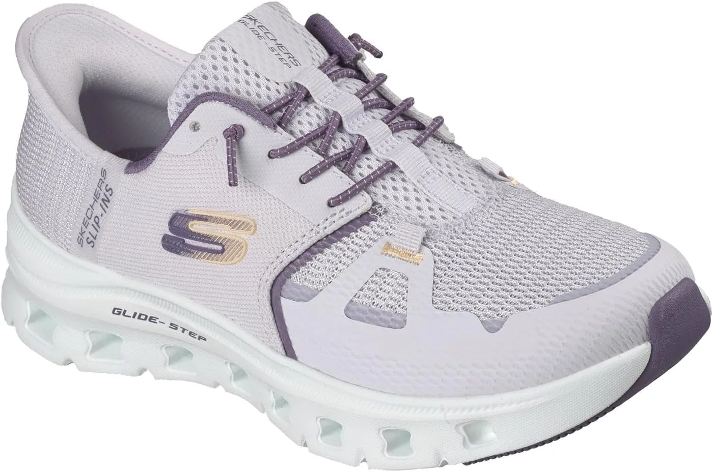 Мужские кроссовки Skechers Glide-Step Pro без шнурков, фиолетовый/лавандовый