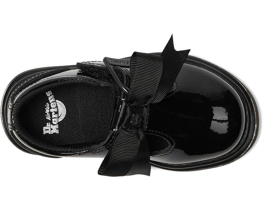 Детские сандалии Dr. Martens Polley II Bow (Toddler) Dr. Martens Kid's Collection, Black 2 — фото 2