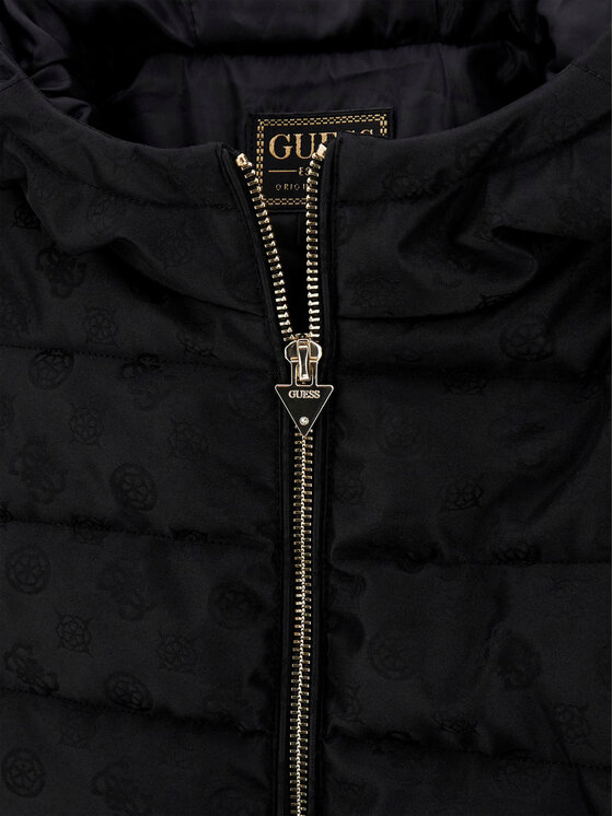 Зимняя куртка regular fit J5BL23 WI140 Guess, черный — фото 3