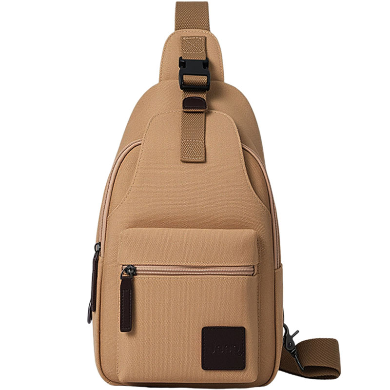 

Jeep Рюкзак-слинг Canvas Regular мужской цвета khaki