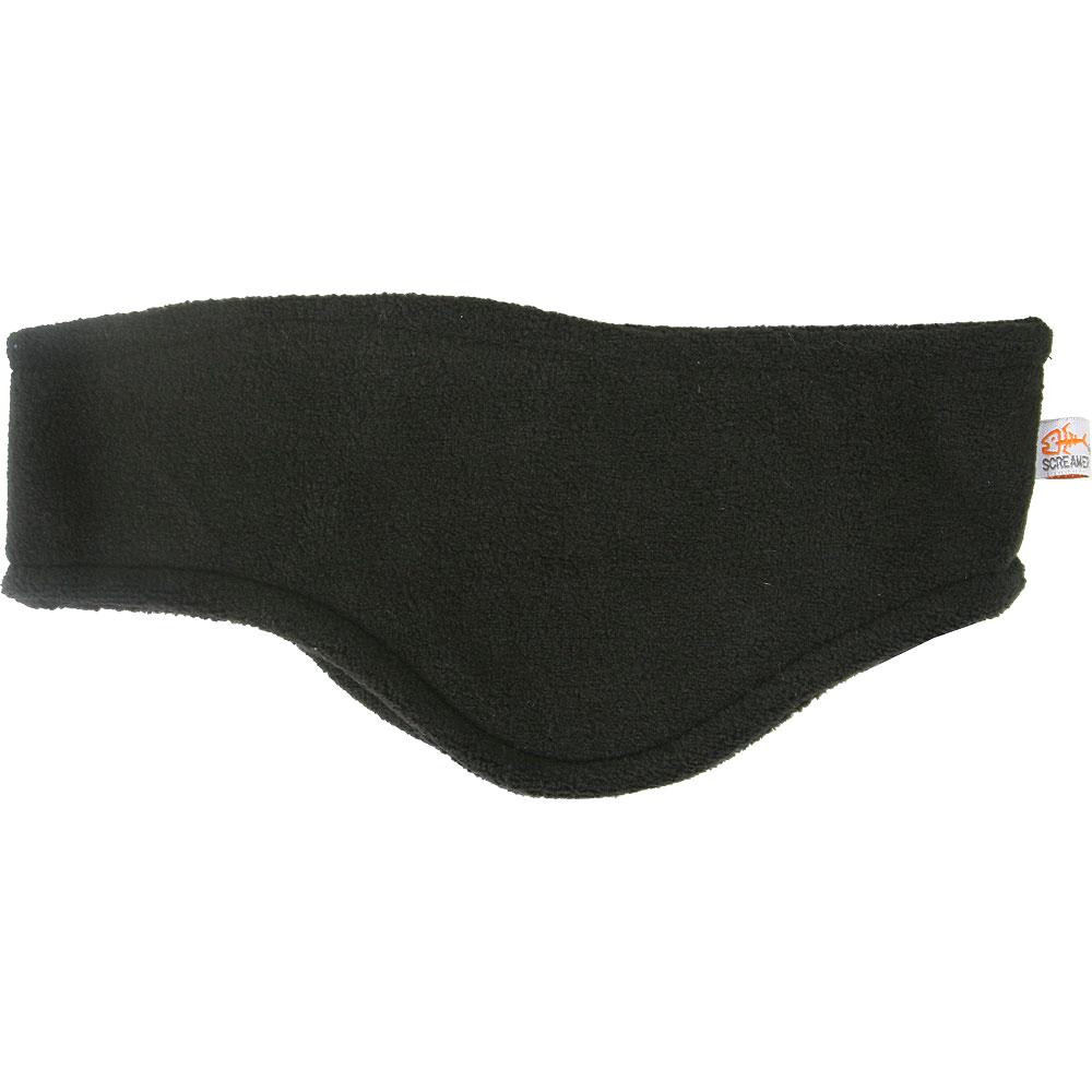 

Флисовая повязка на голову в форме крикуна (унисекс), Black