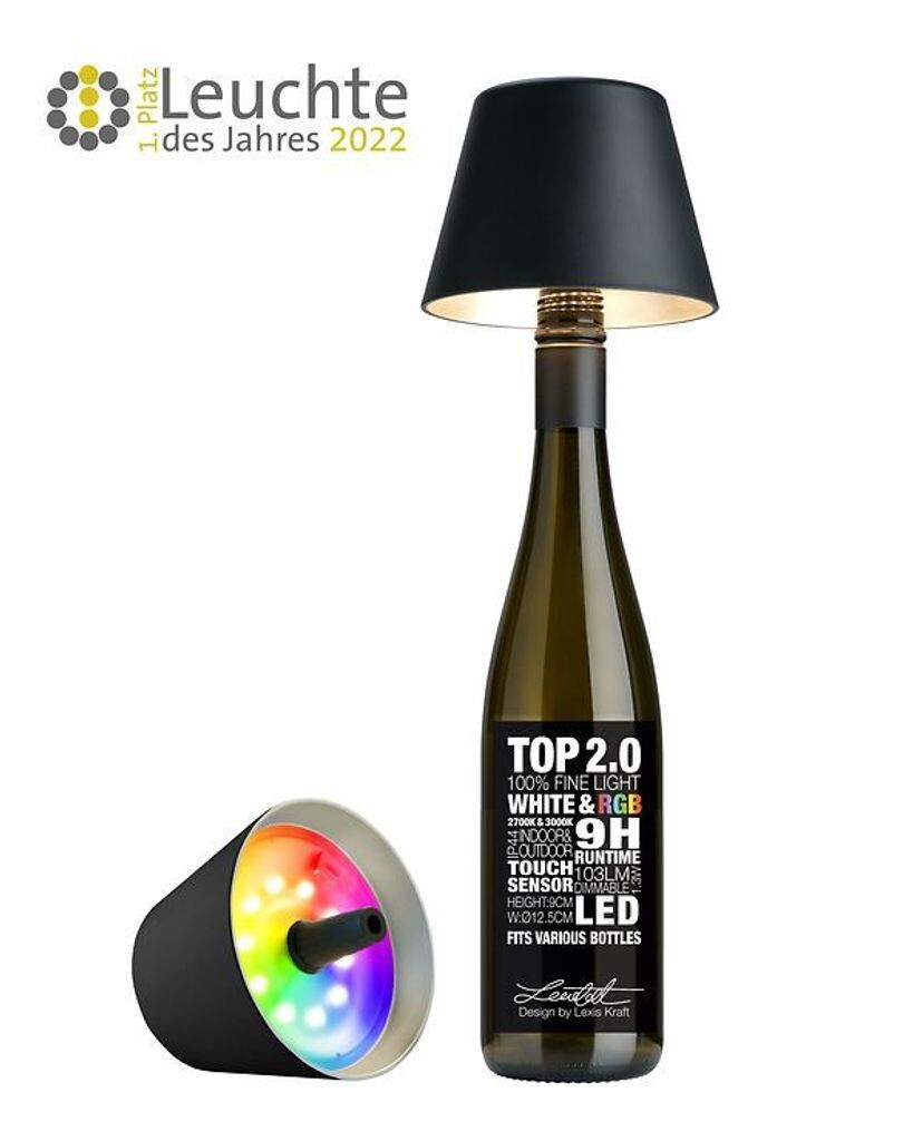 

Sompex TOP 2.0 LED RGBW аккумуляторный фонарь черный