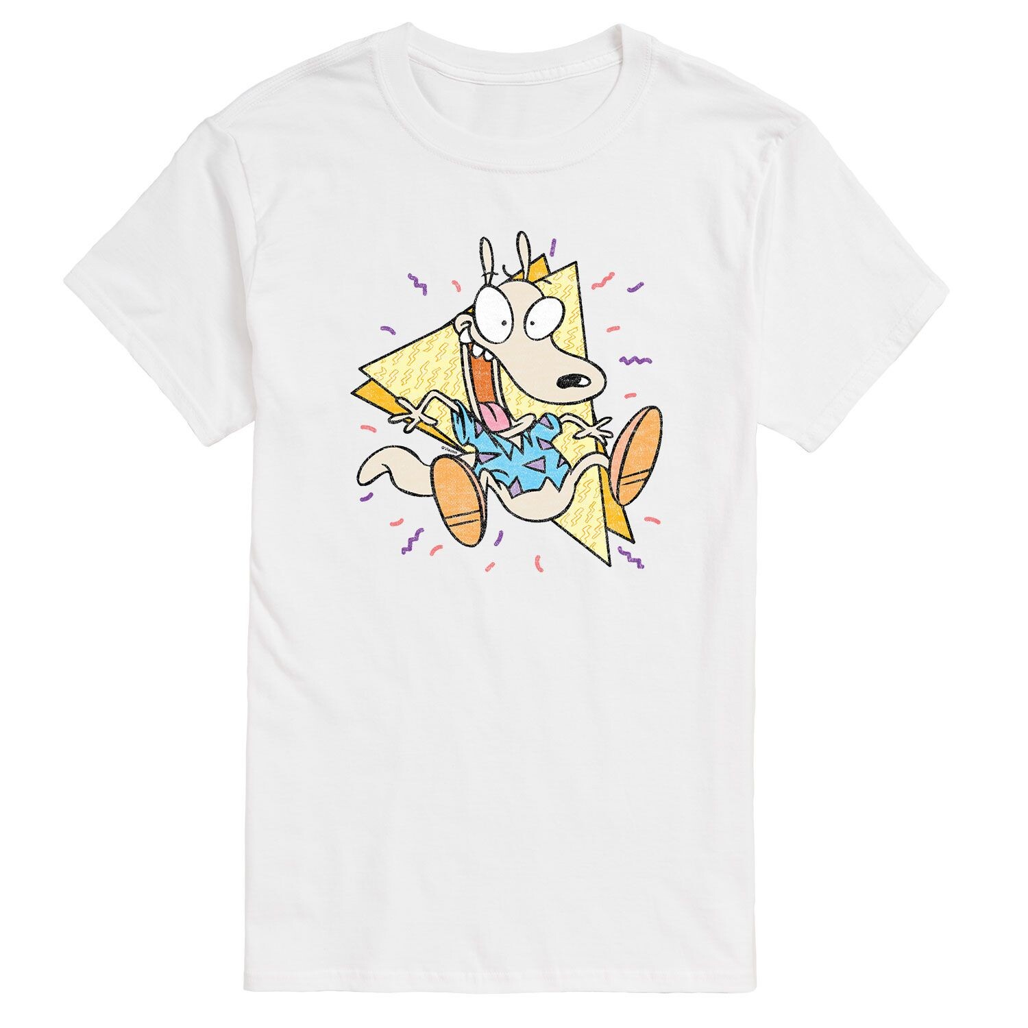 

Футболка с рисунком Big & Tall Rockos Modern Life License