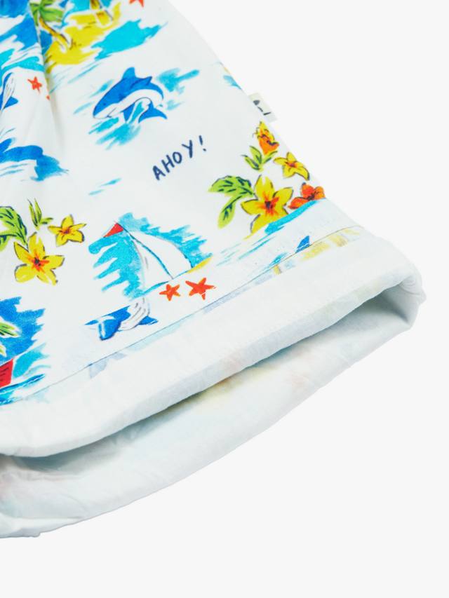 Шорты Baby Edie из органического хлопка Frugi, Aloha — фото 4