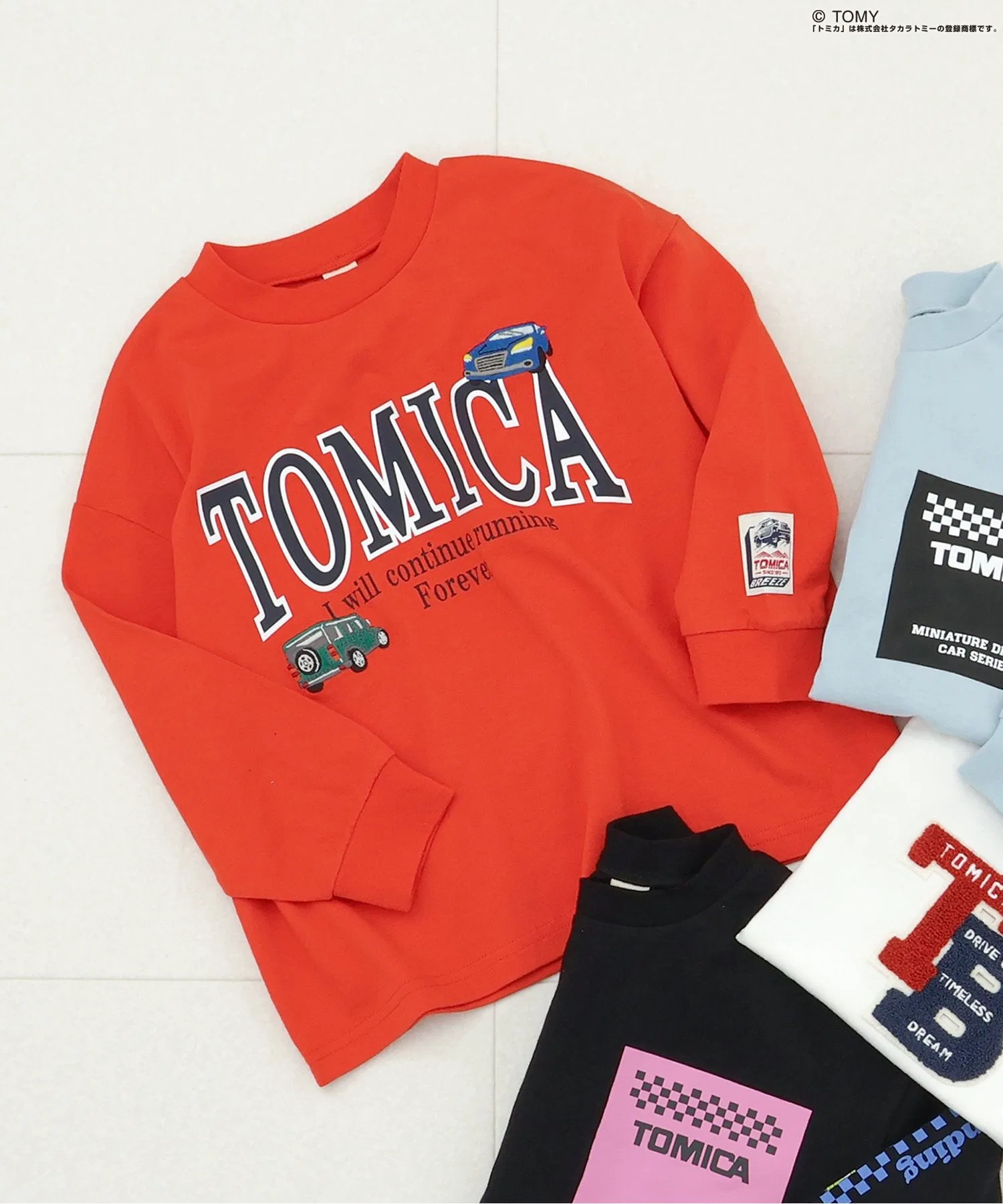 Детская футболка BREEZE TOMICA с длинным рукавом