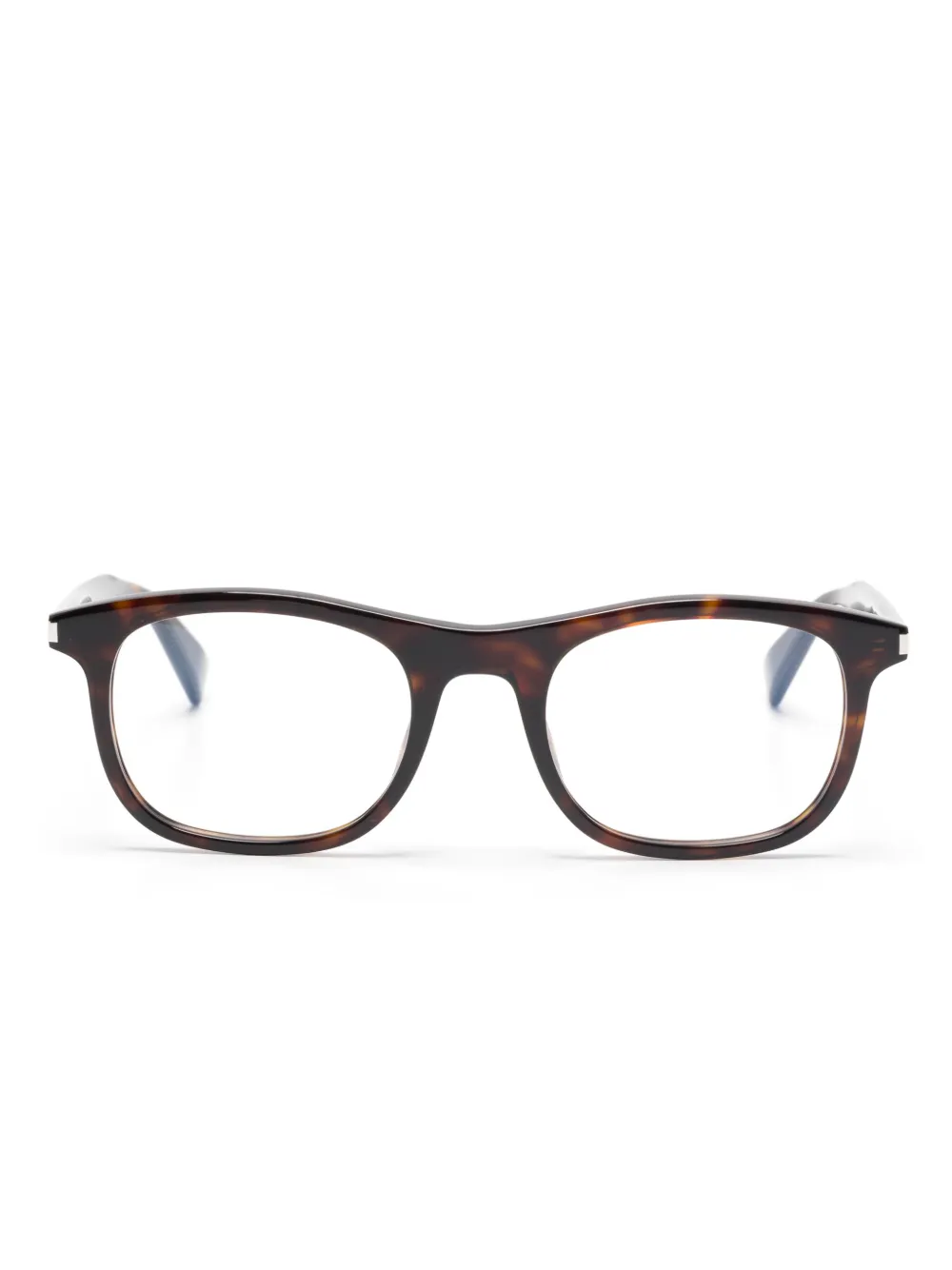 

Очки в прямоугольной оправе Saint Laurent Eyewear, коричневый