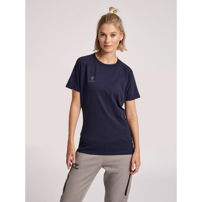 

Футболка Hmlcima Xk женская, размер S/S Футболка женская размер S/S HUMMEL, цвет blau