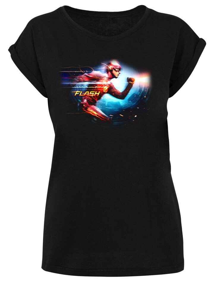 

Футболка F4NT4STIC T-Shirt DC Comics The Flash Sparks, черный
