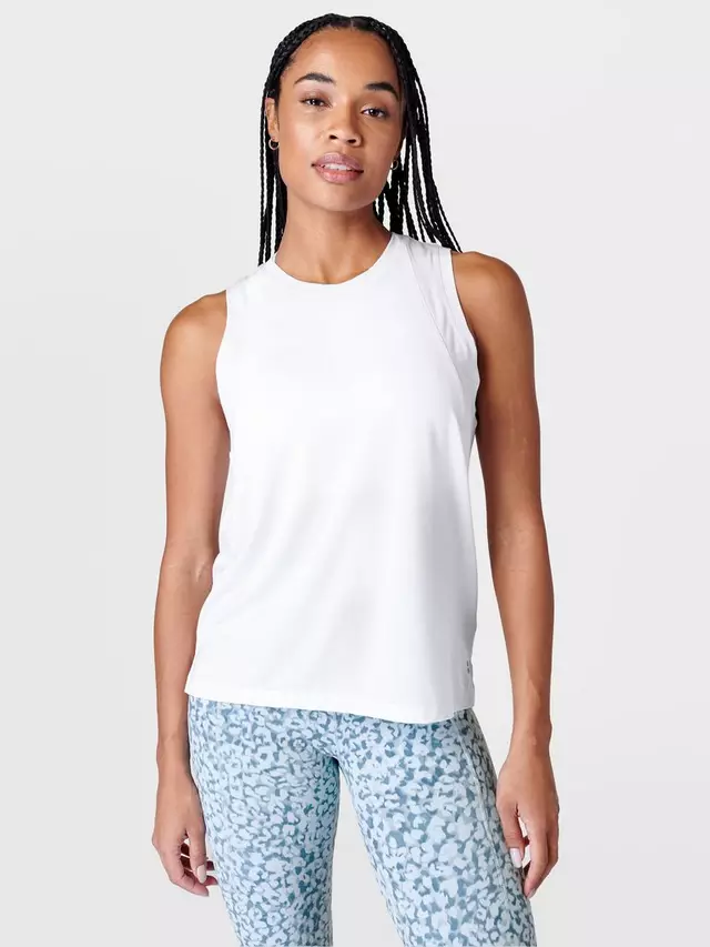 

Топ Sweaty Betty Soft Flow Studio Tank, белый