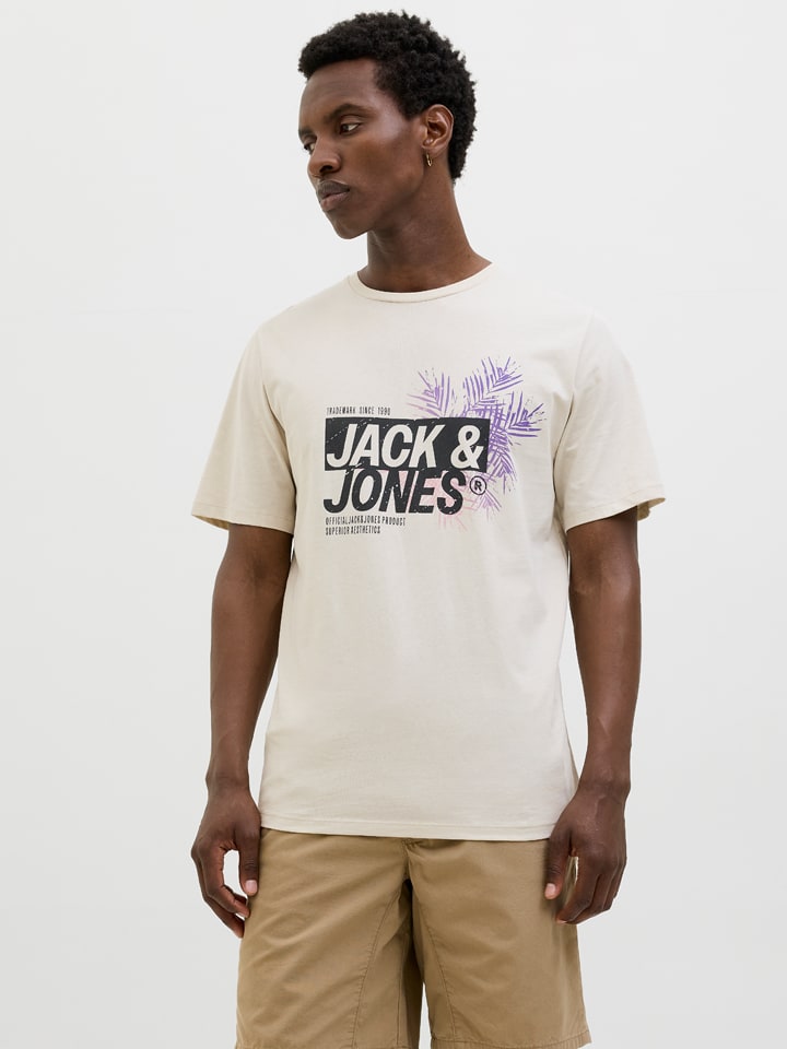 

Футболка Jack & Jones, бежевый