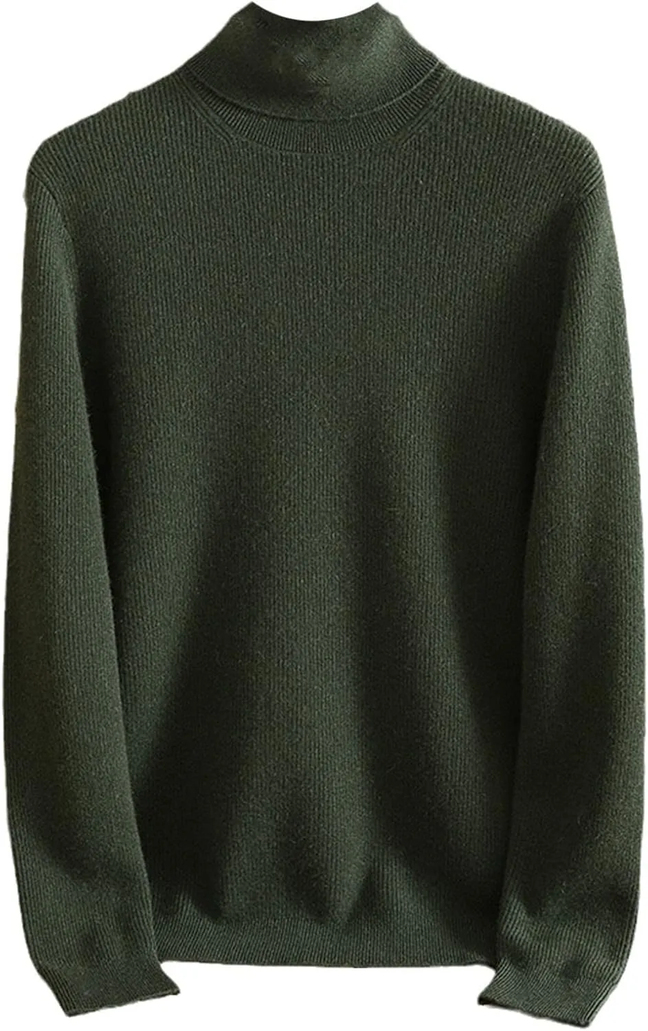 

Мужской свитер из кашемира с высоким воротником и двойными лацканами Kelsiop