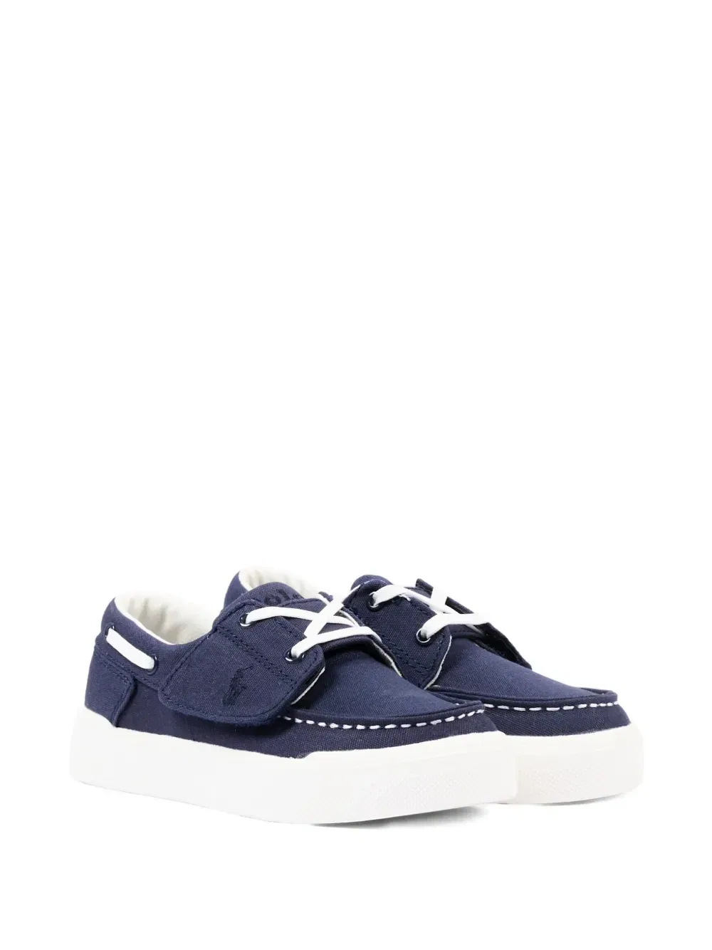 Мокасины с завязками Polo Ralph Lauren Kids, синий