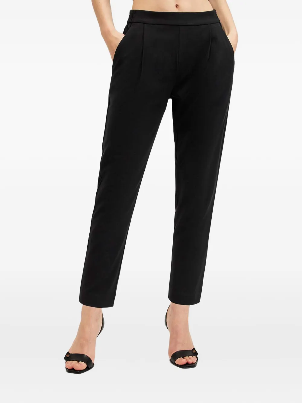 

Плиссированные брюки Aleida AllSaints, черный