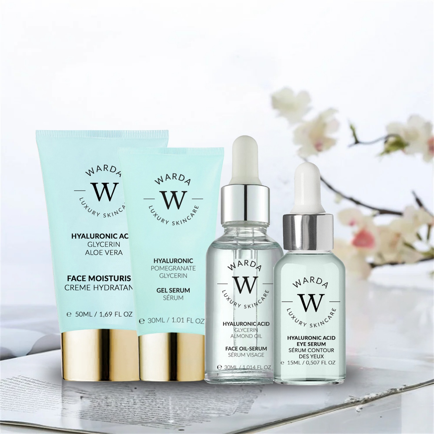 Набор Warda — Для лица vitamin c gel duo , количество 1 шт., 50 мл — фото 2