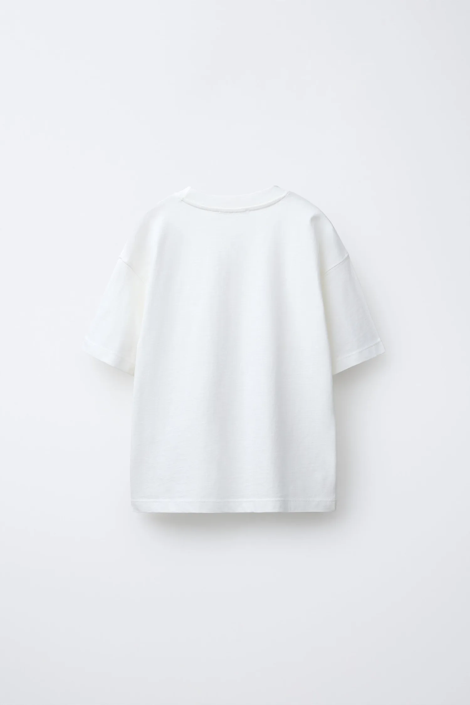 Набор из 3 однотонных футболок Zara, коричневый/бежевый — фото 3